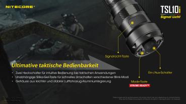 NITECORE - SIGNAL-ENDKAPPE FÜR I-GENERATION LAMPEN